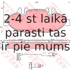 Bremžu uzliku kompl., Disku bremzes TRW GDB1600