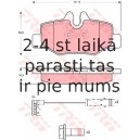 Bremžu uzliku kompl., Disku bremzes TRW GDB1601