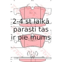 Bremžu uzliku kompl., Disku bremzes TRW GDB1643