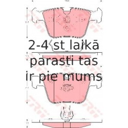 Bremžu uzliku kompl., Disku bremzes TRW GDB1675
