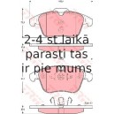 Комплект тормозных колодок, дисковый тормоз TRW GDB1683