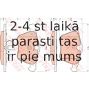 Bremžu uzliku kompl., Disku bremzes TRW GDB1684