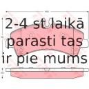 Bremžu uzliku kompl., Disku bremzes TRW GDB1699