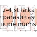 Bremžu uzliku kompl., Disku bremzes TRW GDB1726