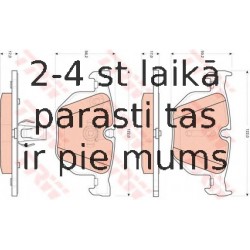 Комплект тормозных колодок, дисковый тормоз TRW GDB1727