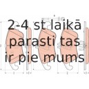 Bremžu uzliku kompl., Disku bremzes TRW GDB1737