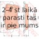 Bremžu uzliku kompl., Disku bremzes TRW GDB1765