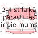 Bremžu uzliku kompl., Disku bremzes TRW GDB3164