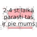 Bremžu uzliku kompl., Disku bremzes TRW GDB3200