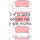 Bremžu uzliku kompl., Disku bremzes TRW GDB3249