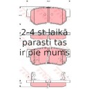 Bremžu uzliku kompl., Disku bremzes TRW GDB3284