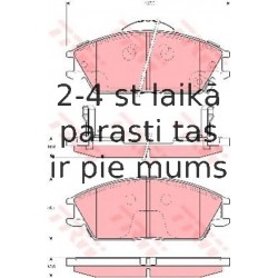 Bremžu uzliku kompl., Disku bremzes TRW GDB3331