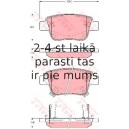 Bremžu uzliku kompl., Disku bremzes TRW GDB3337