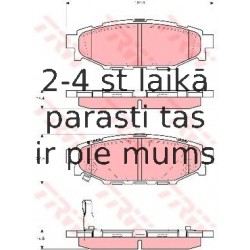 Bremžu uzliku kompl., Disku bremzes TRW GDB3373