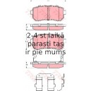 Bremžu uzliku kompl., Disku bremzes TRW GDB3421