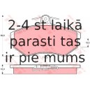 Bremžu uzliku kompl., Disku bremzes TRW GDB430
