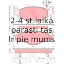Bremžu uzliku kompl., Disku bremzes TRW GDB454