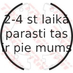 Bremžu loku kompl., Stāvbremze TRW GS8440