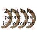 Bremžu loku kompl., Stāvbremze TRW GS8481