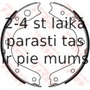 Bremžu loku kompl., Stāvbremze TRW GS8497