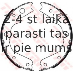 Bremžu loku kompl., Stāvbremze TRW GS8497