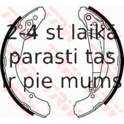 Bremžu loku komplekts TRW GS8639