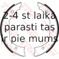 Bremžu loku kompl., Stāvbremze TRW GS8656