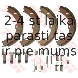 Bremžu loku kompl., Stāvbremze TRW GS8721