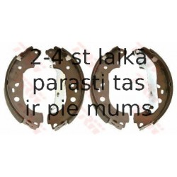 Bremžu loku komplekts TRW GS8736