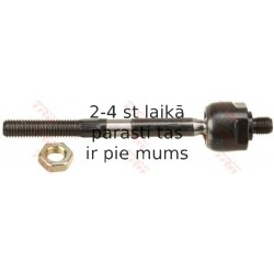 Aksiālais šarnīrs, Stūres šķērsstiepnis TRW JAR160