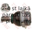 Balst-/Virzošais šarnīrs TRW JBJ701