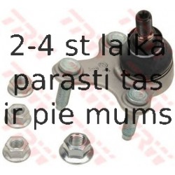 Balst-/Virzošais šarnīrs TRW JBJ752