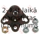 Balst-/Virzošais šarnīrs TRW JBJ770