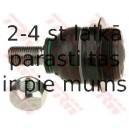 Balst-/Virzošais šarnīrs TRW JBJ791
