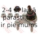 Balst-/Virzošais šarnīrs TRW JBJ795