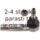 Наконечник поперечной рулевой тяги TRW JTE458