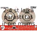 Bremžu diski TRW DF4939S