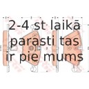 Bremžu uzliku kompl., Disku bremzes TRW GDB1882