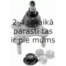 Balst-/Virzošais šarnīrs LEMFÖRDER 29999 02