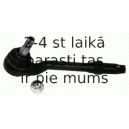 Stūres šķērsstiepņa uzgalis LEMFÖRDER 27106 02