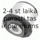 Втулка, балка моста LEMFÖRDER 25861 01