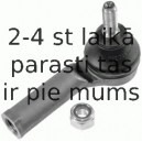 Stūres šķērsstiepņa uzgalis LEMFÖRDER 25484 02