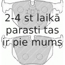 Bremžu uzliku kompl., Disku bremzes FERODO FDB1483