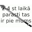 Aksiālais šarnīrs, Stūres šķērsstiepnis LEMFÖRDER 22250 02