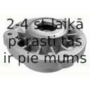 Amortizatora statnes balsts LEMFÖRDER 34789 01