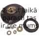Ремкомплект, опора стойки амортизатора SACHS 802 214