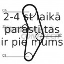 Комплект ремня ГРМ CONTITECH CT1049K1