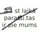 Stikla tīrītāja slotiņa BOSCH 3 397 008 056