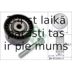 INA 532 0020 10 (5), Паразитный / Ведущий ролик, зубчатый ремень