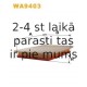 Воздушный фильтр WIX FILTERS WA9403